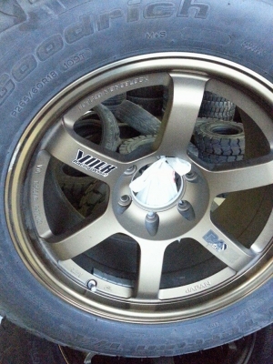 ขาย ล้อ+ยาง ขอบ 18 ลาย TE37 ยาง 265/60R18