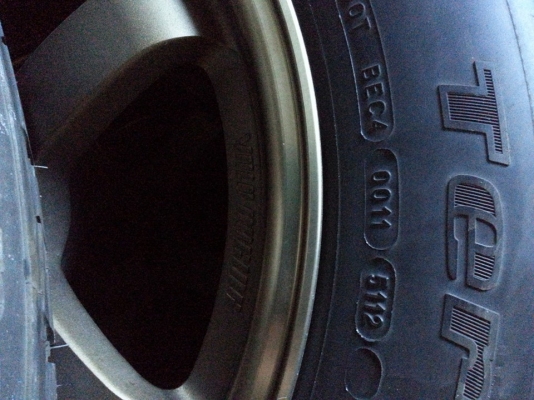 ขาย ล้อ+ยาง ขอบ 18 ลาย TE37 ยาง 265/60R18