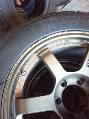 ขาย ล้อ+ยาง ขอบ 18 ลาย TE37 ยาง 265/60R18