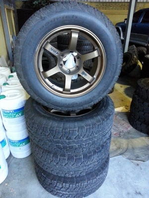 ขาย ล้อ+ยาง ขอบ 18 ลาย TE37 ยาง 265/60R18