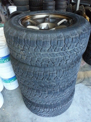 ขาย ล้อ+ยาง ขอบ 18 ลาย TE37 ยาง 265/60R18