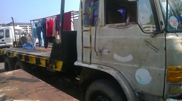 ขายเทนเลอร์ 2 เพลา บรรทุกแบคโฮ 200 ได้สบาย KT920 เครื่อง EH700 168 แรงม้า สโลว์อินเตอร์ เบรคลมดัน วางหัว SUMO 227 ทะเบียนพร้อมโอนครับ