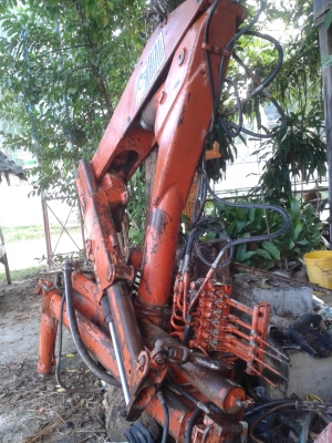 ขายเฮียบ/เครนพับ3ตัน ติดรถบรรทุก