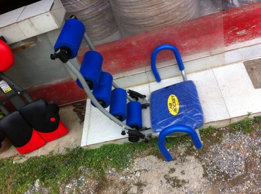 เครื่องบริหารหน้าท้อง ab rocket เครื่องออกกำลังกาย บริหารส่วนกลางลำตัว สภาพใหม่มาก