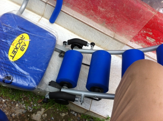 เครื่องบริหารหน้าท้อง ab rocket เครื่องออกกำลังกาย บริหารส่วนกลางลำตัว สภาพใหม่มาก