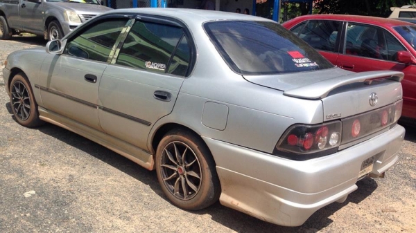 **55,000 บ.ต่อรอง**ขายรถเก๋งตัวยอดนิมยม TOYOTA COROLLA "โฉมสามห่วง"เกียร์ธรรมดา ปี36/93 เครื่องเดิม เกียร์เดิม ติดแก้สLPG(ลงเล่ม) เครื่องดีแน่นดี ไม่มีปัญหาความร้อน น้ำไม่มีดัน ประหยัดสุด เกียร์ดีไม่มีหลุด ช่วงล่างแน่น หนึบ หน้า-หลังไม่เคยชนหนัก