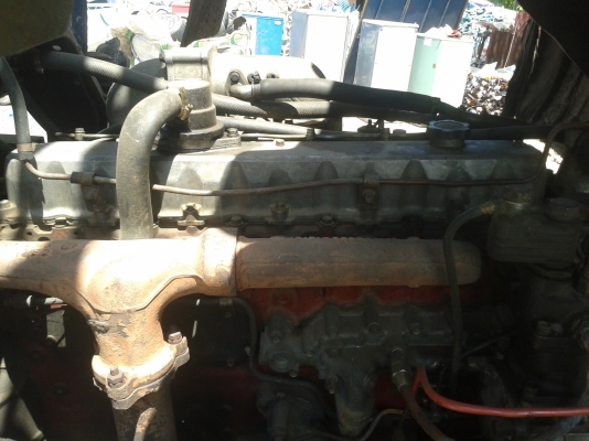 ขายFM117 เครื่อง185แรงม้า HO7C สองเพลาดั๊ม