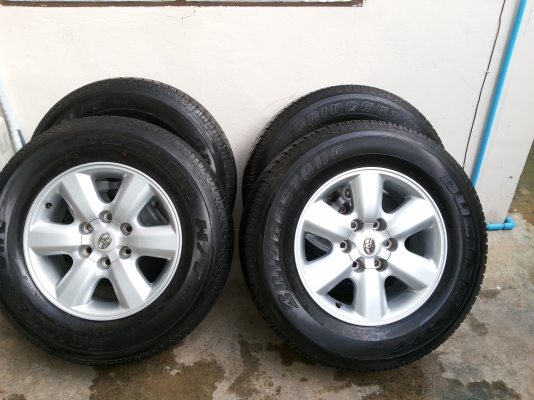 แม๊ก toyota พร้อมยางขอบ 17 นิ้ว