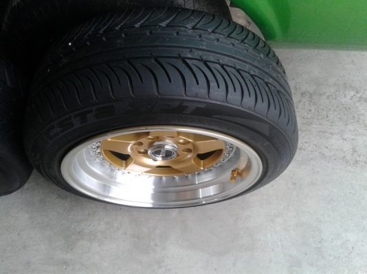 ขายแม็กซ์ ขอบ 15 8นิ้ว 4 รู 100 114 พร้อมยาง