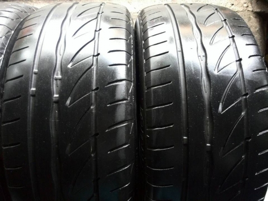 ขายยาง BRIDGESTONE RE002 195-50-15 ปี11 ดอกเต็ม ไม่บวม ไม่กินข้าง ชุดละ 4,900 บาท