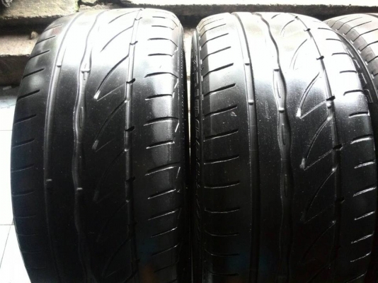 ขายยาง BRIDGESTONE RE002 195-50-15 ปี11 ดอกเต็ม ไม่บวม ไม่กินข้าง ชุดละ 4,900 บาท