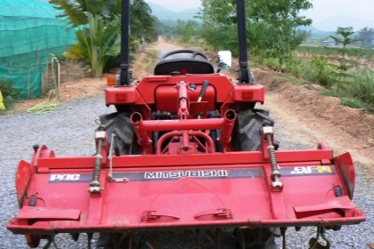 ขายรถไถมิตซูบิชิ 20 แรง 4WD + โรตารี่