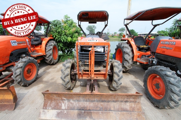 AUC 7 Code 021 แทรกเตอร์ KUBOTA L4508DI ราคา เริ่มต้นการประมูล 225,000 บาท AUC 7 Code 021 แทรกเตอร์ KUBOTA L4508DI ราคา เริ่มต้นการประมูล 225,000 บาท
