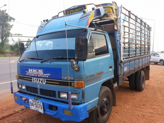 ขายISUZU NPR115แรง เครื่องดี4BD1 คัชซีสวยNPR59LU5- เฟืองท้ายใหญ่Fหน้า-หลัง เกียร์สั้นแท้ สภาพพร้อมใช้งาน เอกสารพร้อมโอน สนใจโทร090-8588220คุณนะ ID:narong498 หรือwww.truck.in.th/498