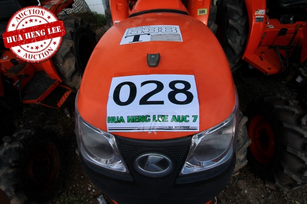 AUC 7 Code 028 แทรกเตอร์ KUBOTA L3608 ราคา เริ่มต้นการประมูล 220,000 บาท AUC 7 Code 028 แทรกเตอร์ KUBOTA L3608 ราคา เริ่มต้นการประมูล 220,000 บาท