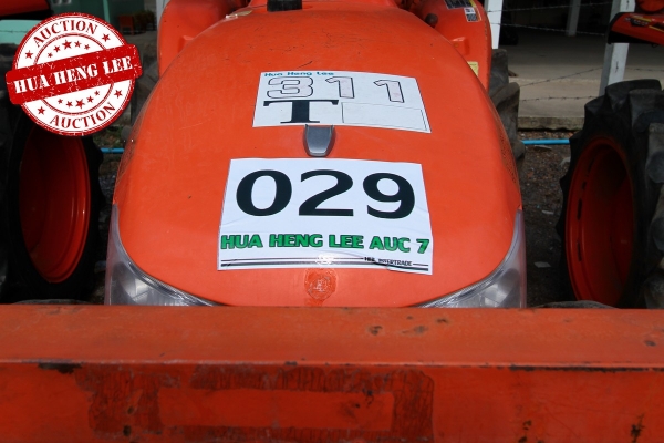 AUC 7 Code 029 แทรกเตอร์ KUBOTA L3608 ราคา เริ่มต้นการประมูล 230,000 บาท AUC 7 Code 029 แทรกเตอร์ KUBOTA L3608 ราคา เริ่มต้นการประมูล 230,000 บาท