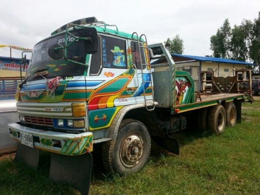 ขายเทรลเลอร์2เพลาหัวF18 มีสโล เครื่องดี168แรง EH700 แคชซีสวย KT725 หางใหญ่ขึ้นPC200ได้ มีบันไดไฮดรอลิกขึ้นรถเกี่ยว เอกสารพร้อมโอน สนใจโทร 090-8588220คุณนะ ID:narong498 หรือ www.truck.in.th/498