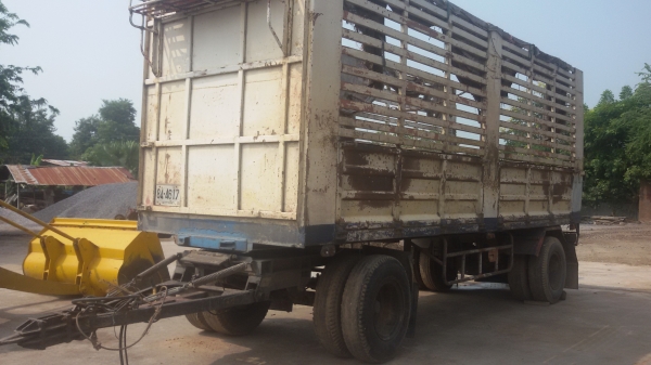 ขายลูกพ่วงใม่ดั้ม2คานยาว 7เมตรขายจะเปลี่ยนเป็นหางดั้มคับ