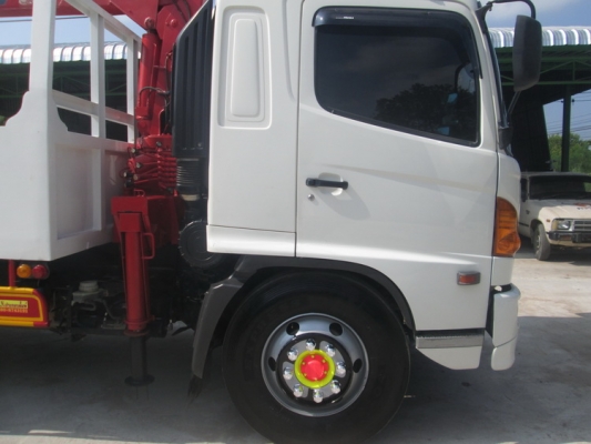 ขาย 6 ล้อ  HINO เมกก้า 212  ปี  50  ติดเครน UNIC  4 ชัก