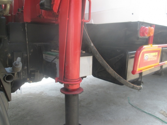 ขาย 6 ล้อ  HINO เมกก้า 212  ปี  50  ติดเครน UNIC  4 ชัก