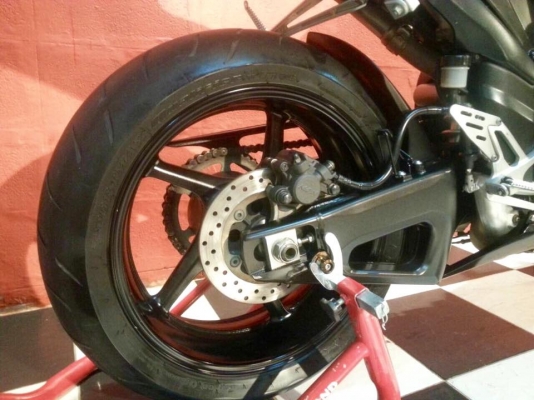 T&amp;T BIKE RAMA2ขายYAMAHA R1 ปี2008 สเปค เมกา วิ่ง16000โล เอกสาร inv+สพม ครบ สภาพเทพๆ ราคา 249000