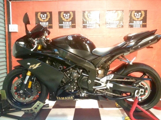 T&amp;T BIKE RAMA2ขายYAMAHA R1 ปี2008 สเปค เมกา วิ่ง16000โล เอกสาร inv+สพม ครบ สภาพเทพๆ ราคา 249000