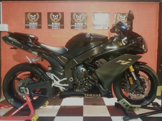 T&amp;T BIKE RAMA2ขายYAMAHA R1 ปี2008 สเปค เมกา วิ่ง16000โล เอกสาร inv+สพม ครบ สภาพเทพๆ ราคา 249000