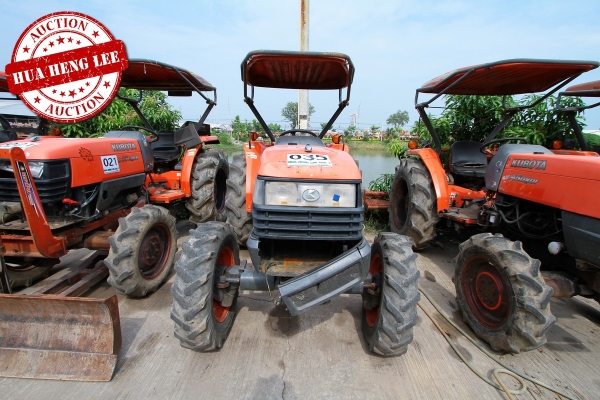 AUC 7 Code 035 แทรกเตอร์ KUBOTA L4508DI ราคา เริ่มต้นการประมูล 220,000 บาท AUC 7 Code 035 แทรกเตอร์ KUBOTA L4508DI ราคา เริ่มต้นการประมูล 220,000 บาท