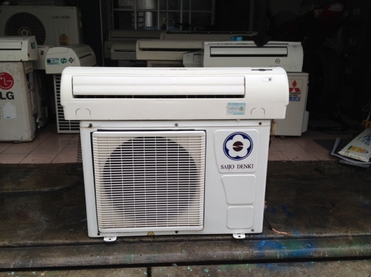 **** ขายแอร์ SAIJO DENKI 9000 BTU สภาพสวย ****