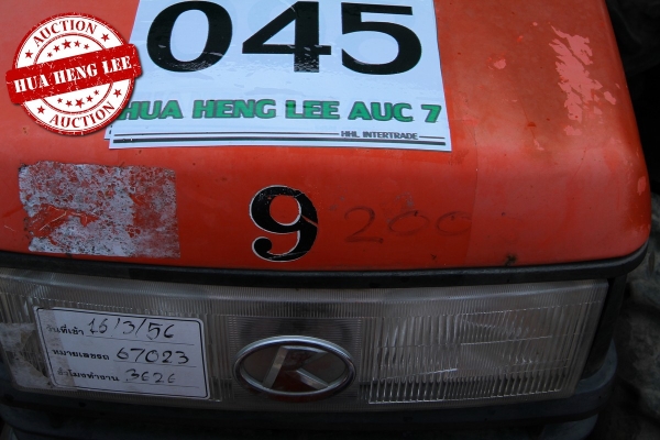AUC 7 Code 045 แทรกเตอร์ KUBOTA L4508 ราคา เริ่มต้นการประมูล 195,000 บาท AUC 7 Code 045 แทรกเตอร์ KUBOTA L4508 ราคา เริ่มต้นการประมูล 195,000 บาท