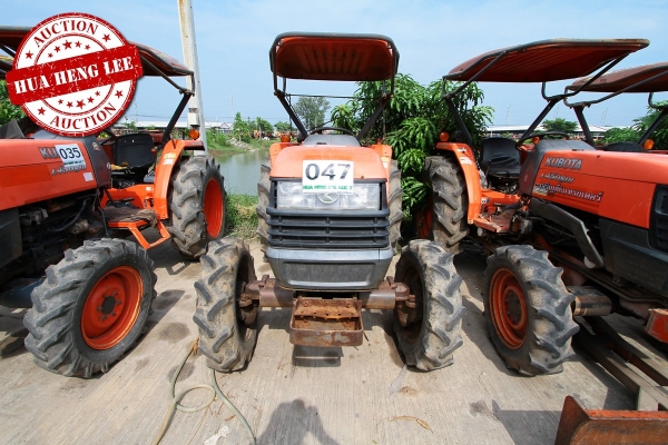 AUC 7 Code 047 แทรกเตอร์ KUBOTA L4508DI ราคา เริ่มต้นการประมูล 210,000 บาท AUC 7 Code 047 แทรกเตอร์ KUBOTA L4508DI ราคา เริ่มต้นการประมูล 210,000 บาท