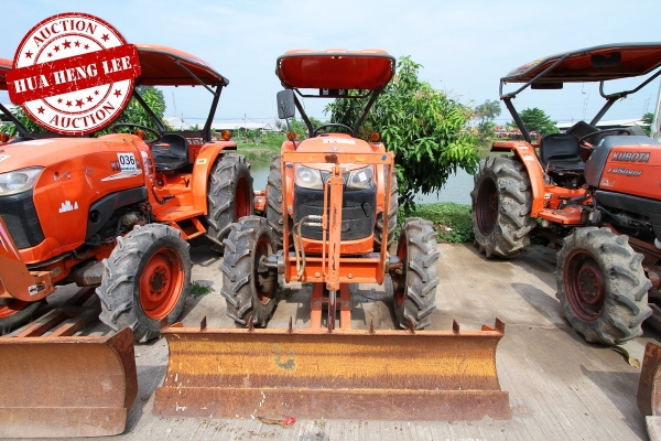 AUC 7 Code 048 แทรกเตอร์ KUBOTA L4708 ราคา เริ่มต้นการประมูล 355,000 บาท AUC 7 Code 048 แทรกเตอร์ KUBOTA L4708 ราคา เริ่มต้นการประมูล 355,000 บาท