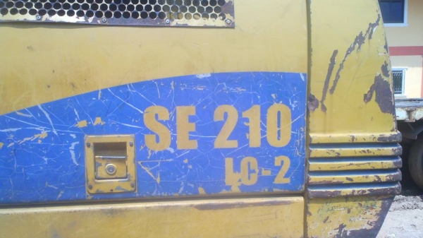 รถแบคโฮ SAMSUNG 210 LC รถมีทะเบียน