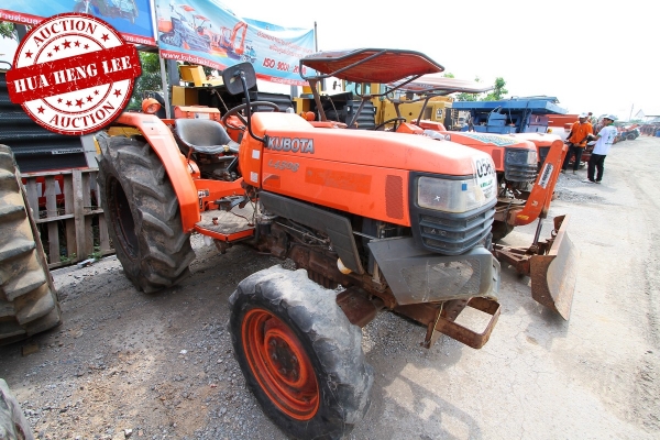 AUC 7 Code 058  รถแทรกเตอร์ KUBOTA L4508  ราคา เริ่มต้นการประมูล 140,000 บาท