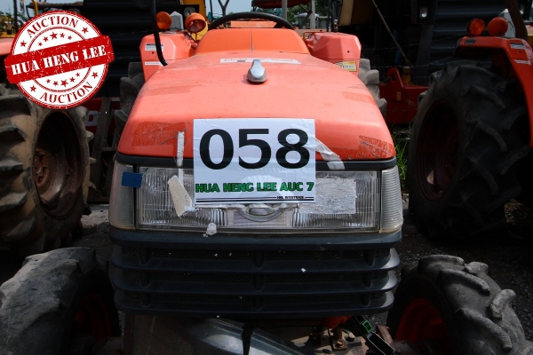 AUC 7 Code 058  รถแทรกเตอร์ KUBOTA L4508  ราคา เริ่มต้นการประมูล 140,000 บาท