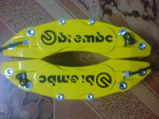 ฝาครอบแบรกสีเหลืองสดๆ คู่ละ800บาทพร้อมส่ง1000บาททั่วไทย ฝาครอบแบรกสีเหลืองสดๆ คู่ละ800บาทพร้อมส่ง1000บาททั่วไทย