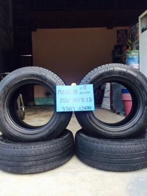 ขายยาง michein ขอบ 15 มี 4 เส้น ราคา 4500 โทร 089-6291500