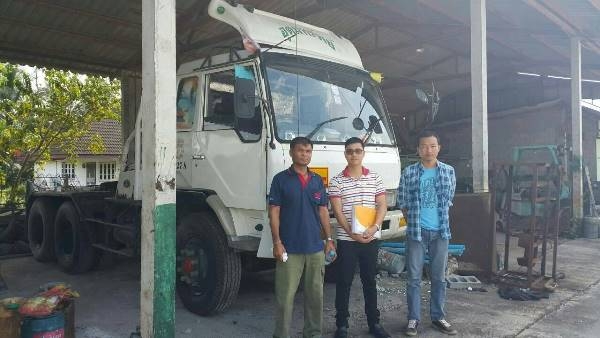 รถบรรทุก 10 ล้อหัวลาก MITSUBISHI FUSO พร้อมใช้งาน