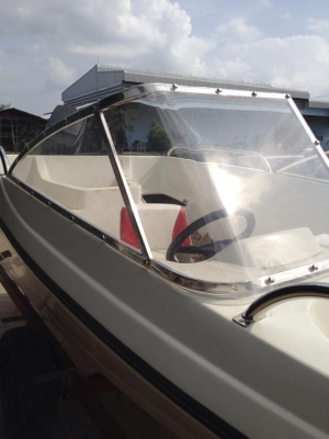 ขายเรือไฟเบอร์17ฟุต ป้อมคู่