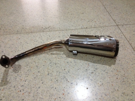 ท่อแท๊ปใส่ SCOOPY I เลสทั้งใบสภาพสวย