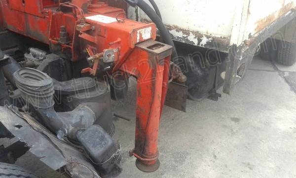 รถบรรทุกติดเครนยี่ห้อยูนิก ยี่ห้อรถ HINO 6 ล้อ รุ่น KM779 กระบะช่วงยาว