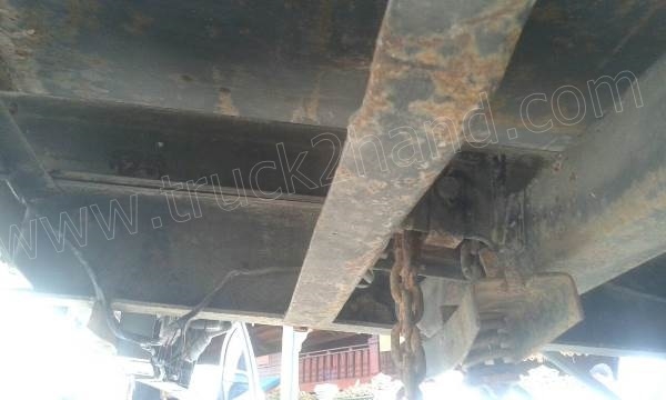 รถบรรทุกติดเครนยี่ห้อยูนิก ยี่ห้อรถ HINO 6 ล้อ รุ่น KM779 กระบะช่วงยาว