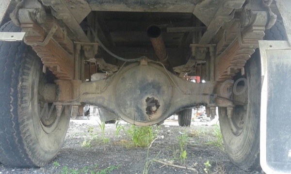 รถบรรทุกติดเครนยี่ห้อยูนิก ยี่ห้อรถ HINO 6 ล้อ รุ่น KM779 กระบะช่วงยาว