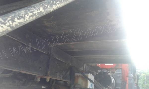 รถบรรทุกติดเครนยี่ห้อยูนิก ยี่ห้อรถ HINO 6 ล้อ รุ่น KM779 กระบะช่วงยาว