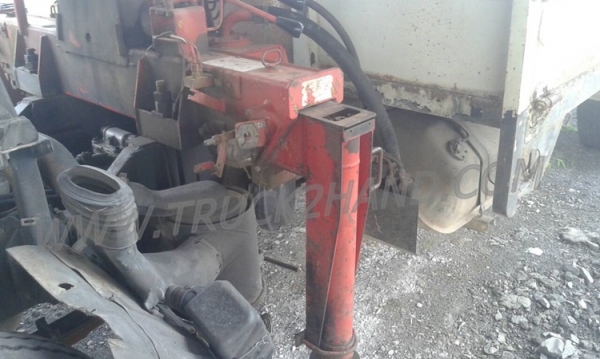 รถบรรทุกติดเครนยี่ห้อยูนิก ยี่ห้อรถ HINO 6 ล้อ รุ่น KM779 กระบะช่วงยาว