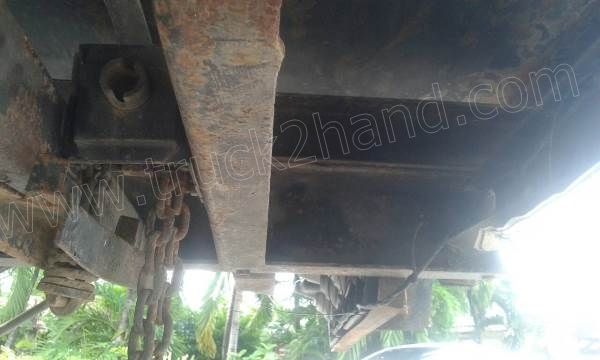 รถบรรทุกติดเครนยี่ห้อยูนิก ยี่ห้อรถ HINO 6 ล้อ รุ่น KM779 กระบะช่วงยาว