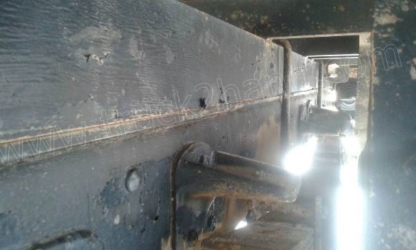 รถบรรทุกติดเครนยี่ห้อยูนิก ยี่ห้อรถ HINO 6 ล้อ รุ่น KM779 กระบะช่วงยาว