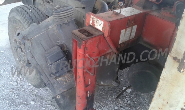 รถบรรทุกติดเครนยี่ห้อยูนิก ยี่ห้อรถ HINO 6 ล้อ รุ่น KM779 กระบะช่วงยาว