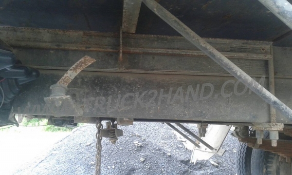 รถบรรทุกติดเครนยี่ห้อยูนิก ยี่ห้อรถ HINO 6 ล้อ รุ่น KM779 กระบะช่วงยาว