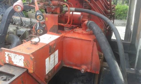 รถบรรทุกติดเครนยี่ห้อยูนิก ยี่ห้อรถ HINO 6 ล้อ รุ่น KM779 กระบะช่วงยาว